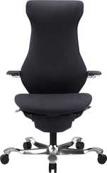 Кресло Everprof Atom Black Экокожа Черный