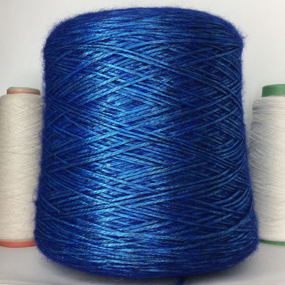 SHIBUYA - FILITALY LAB; 70% вискоза, 26% альпака, 4% меринос; 220м/100гр; col.86690 Marine, цвет: морской. Есть бобинка: 163, 201гр.
