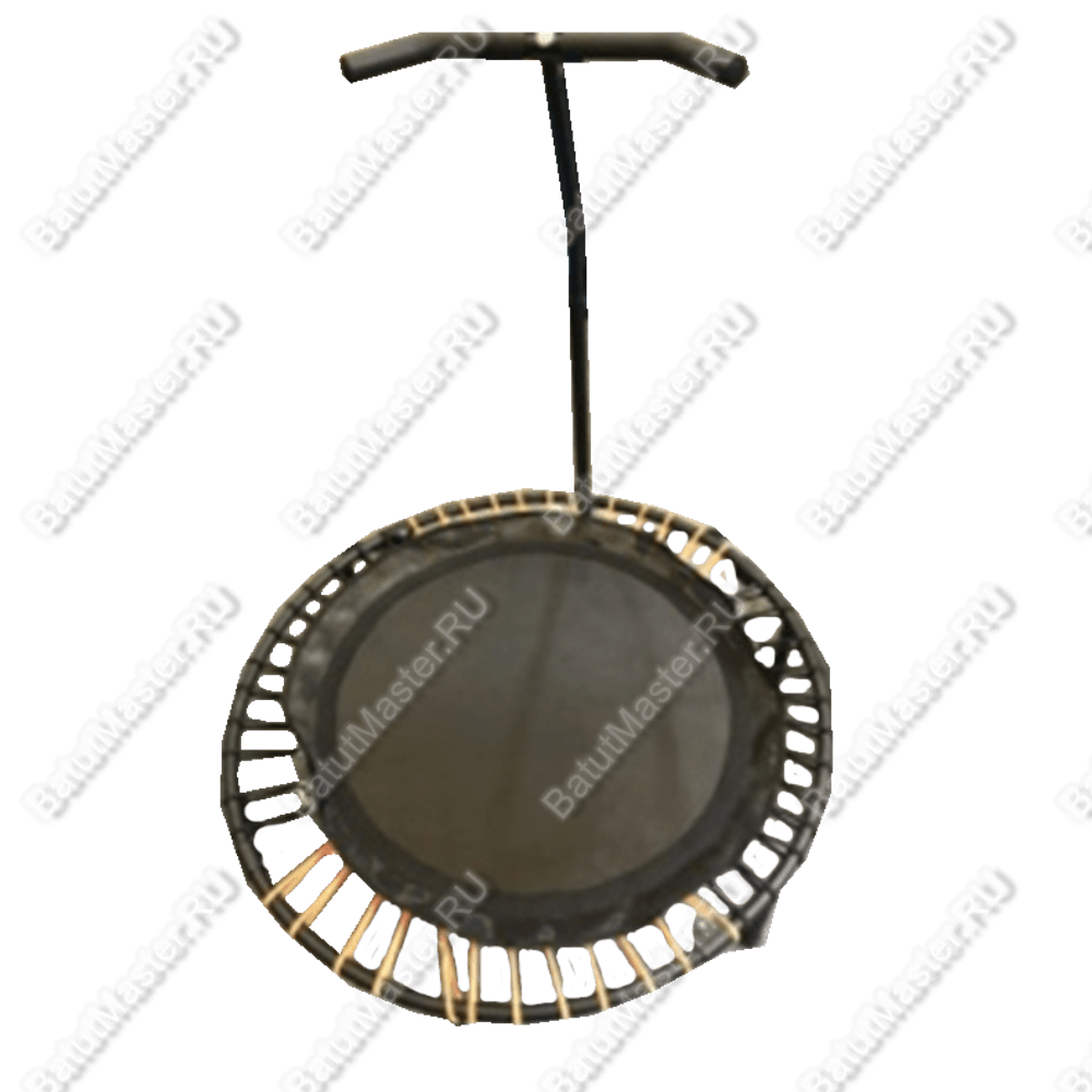 Каркасный батут с Т-образной ручкой, черный, диаметр 3 фт