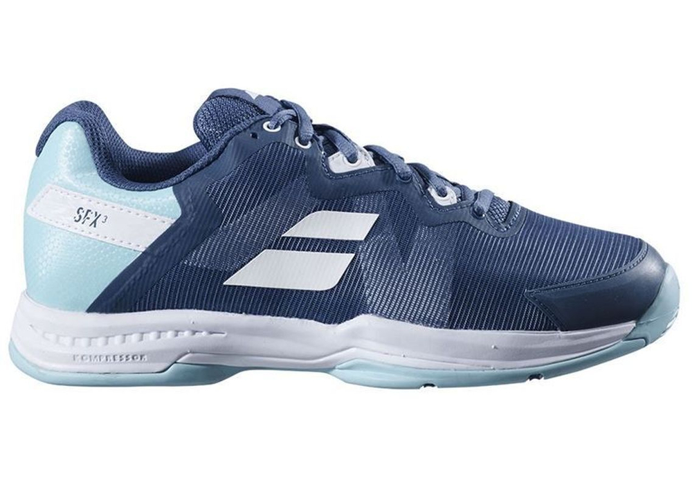 Женские теннисные кроссовки Babolat SFX3 All Court Women - deep dive/blue - Blue