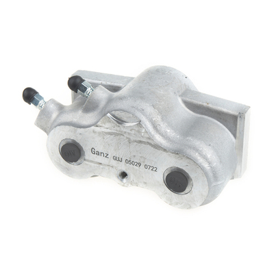 Цилиндр передний тормозной ВАЗ 2121-213 левый (2 шланга)  GANZ GUJ05029