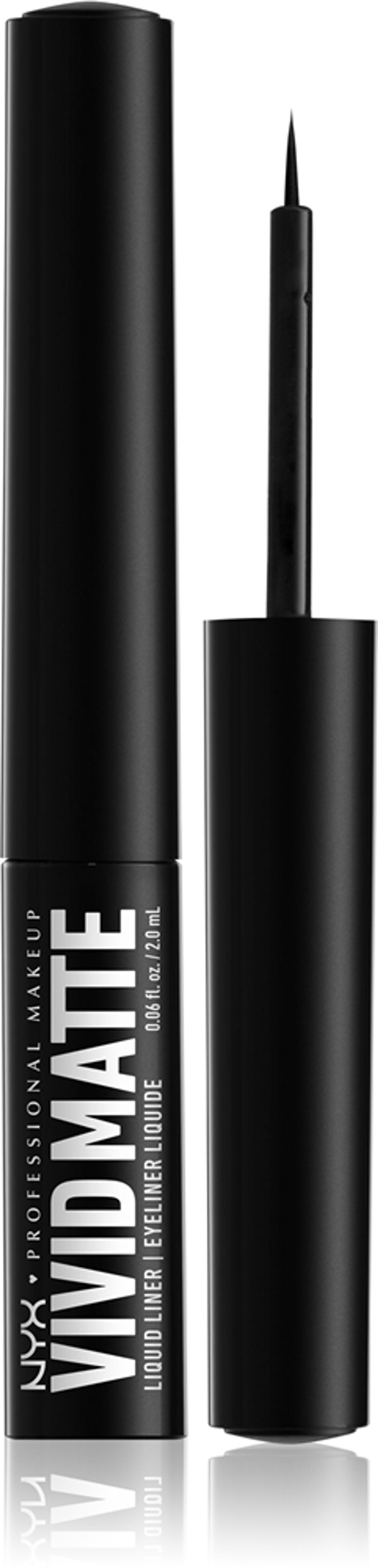 NYX Professional Makeup Vivid Matte - Жидкая подводка для глаз с матовым покрытием, 4 ml
