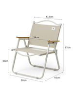 Стул Naturehike CNK2300JU012 складной черный M, 6976023926860