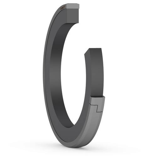 Ступенчатое уплотнение поршня с жёсткой крышкой и каучуковым пружинным элементом CUT 75X59.5X6.3