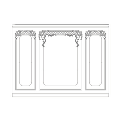 Стена RODECOR Захаржевский Ф2  77302RC**