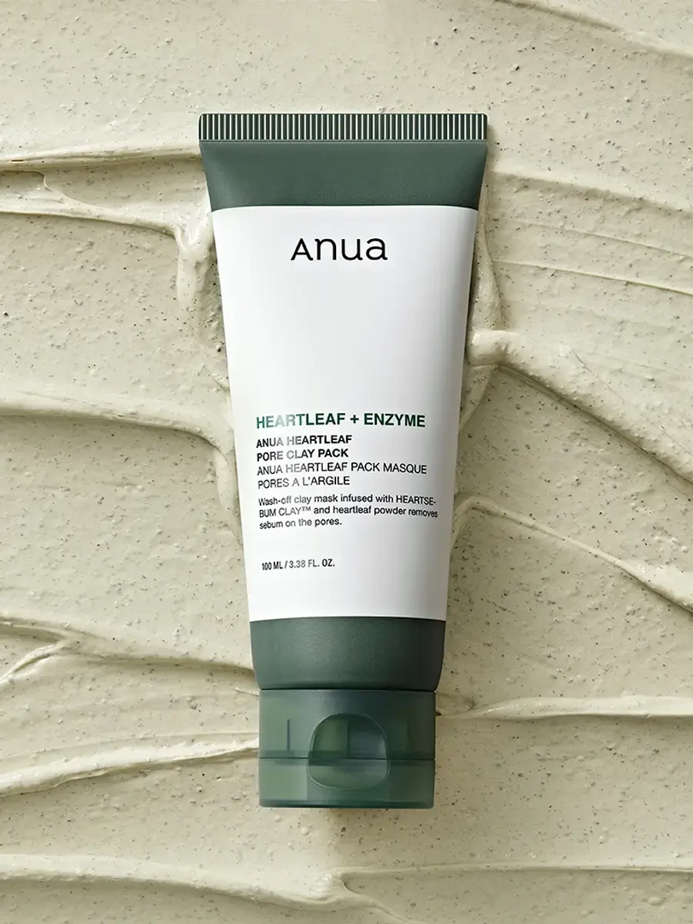 Anua Глиняная маска для очищения пор с экстрактом хауттюйнии Heartleaf Pore Clay Pack 100 мл