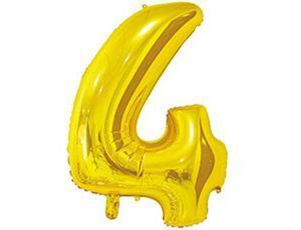 К ЦИФРА 4  26" Золото 66 см.