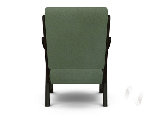 Кресло Вега-10 (венге лак/SENSEY OLIVE)