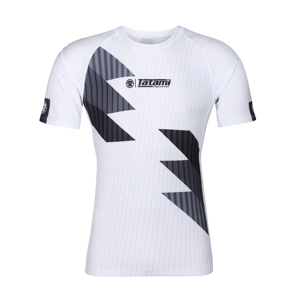 Рашгард Tatami Abstract - бело-чёрный