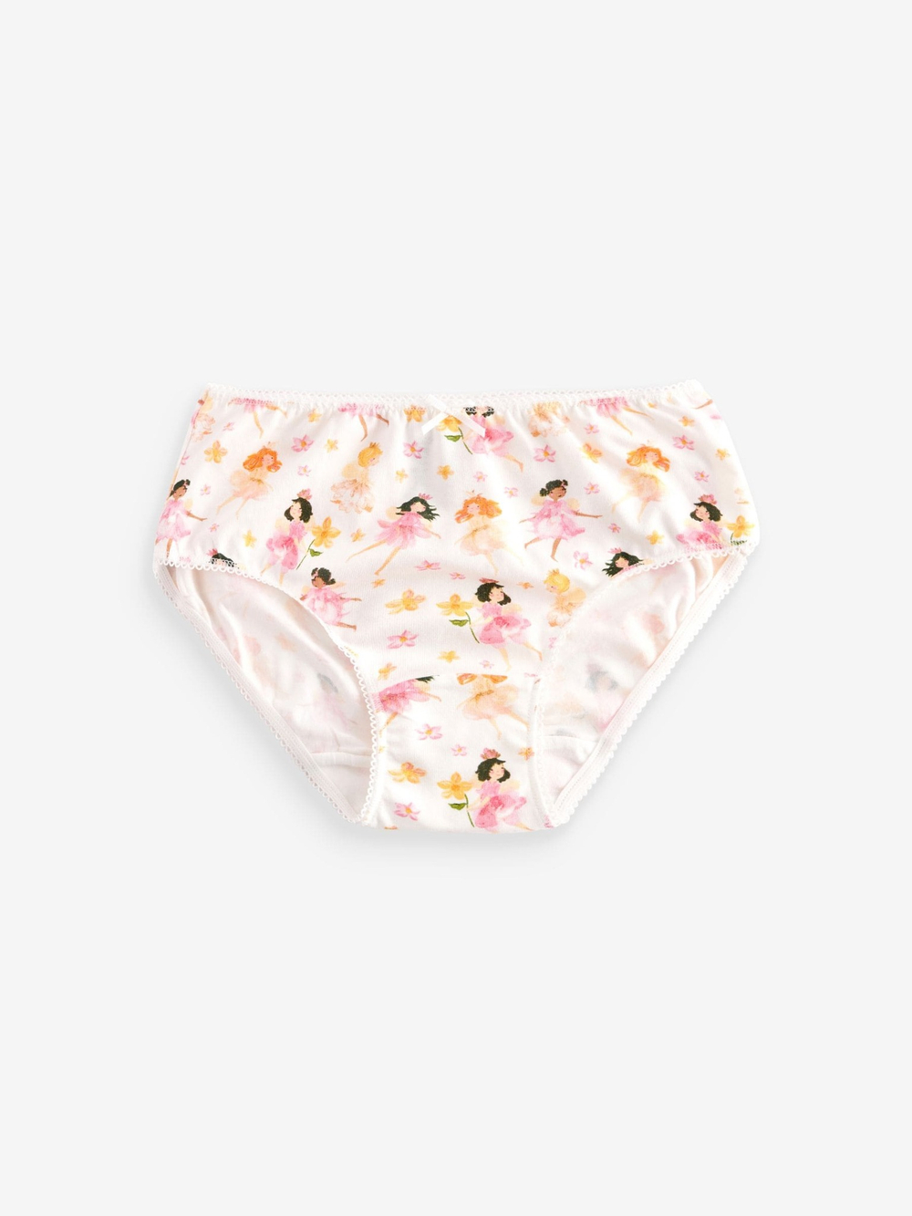 Трусы для девочки Next 407-272, 7 шт., Розовый, Белый