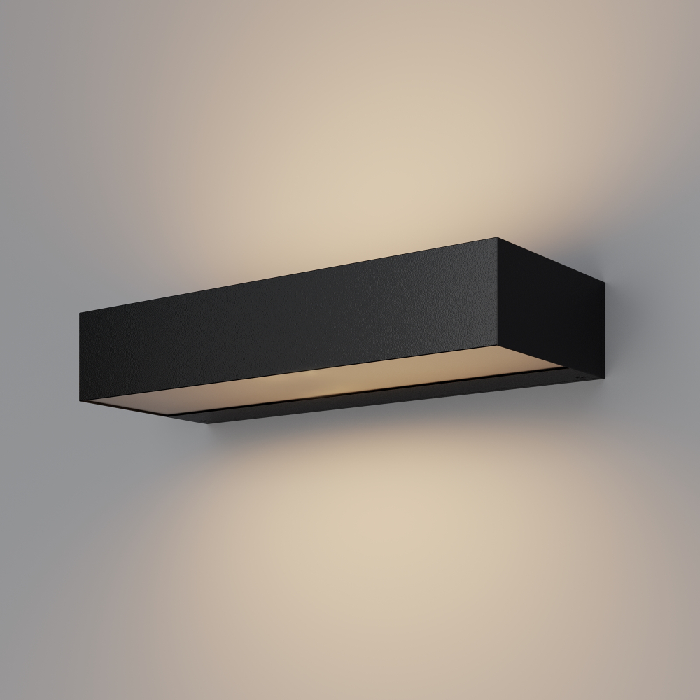 Уличный настенный светодиодный светильник Maytoni Lot O428WL-L20GF3K