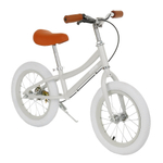 PITUSO Беговел Orbita, колеса AIR 14", тормоз, подножка,Gray matt/Серый матовый