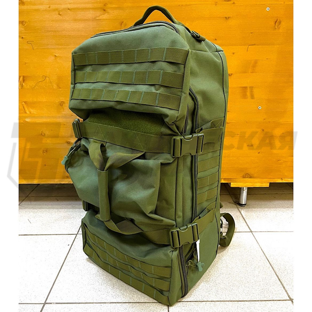 Сумка-рюкзак тактический 7.62 мод. 8825 олива 70л