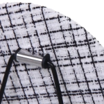 Зеркало настольное «ФРАТЕЛЛИ», серо-белый цвет, 15*15см (коробка)