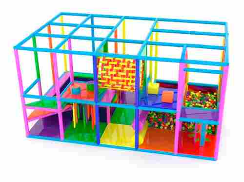 Детский игровой лабиринт с крышей «Палитра радости» 6,15×3,69×3,2 м