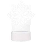 Светильник неоновый Energy EN-NL 26 3D Снежинка (106257)