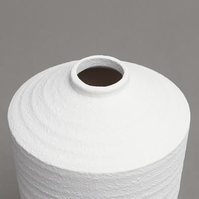 Нефертити (белая) Ваза керамическая 16х16х29см