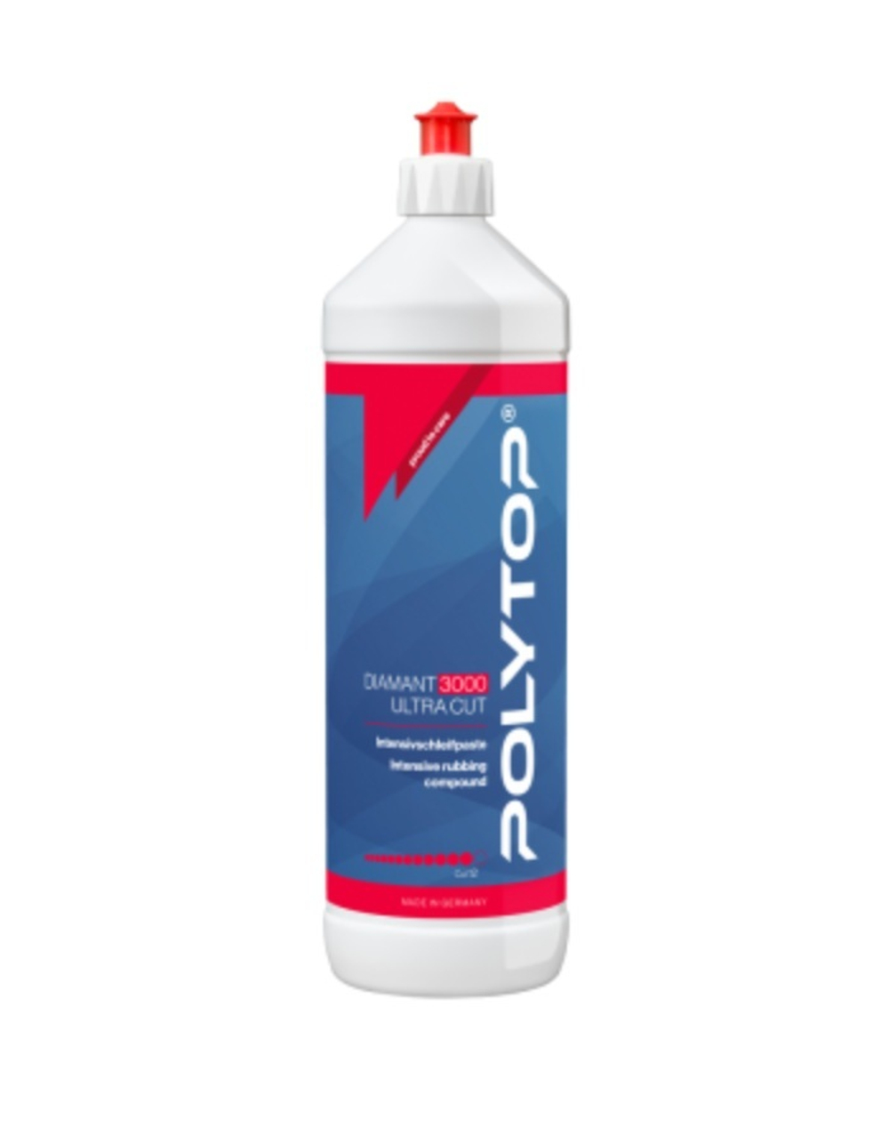 POLYTOP Diamant 3000 Ultra Cut - Абразивная полировальная паста (P1500) 1л