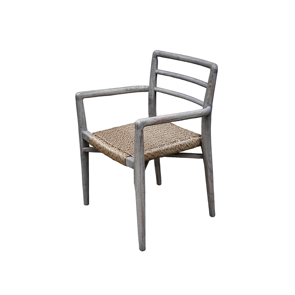 Полукресло Roomers Furniture anoa arm chair grey