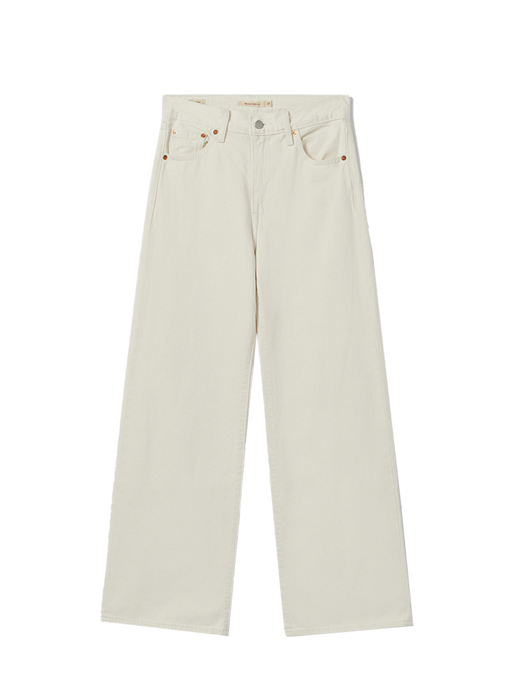 Женские прямые джинсы с завышенной талией Levi's Ribcage Wide Leg A6081-0009