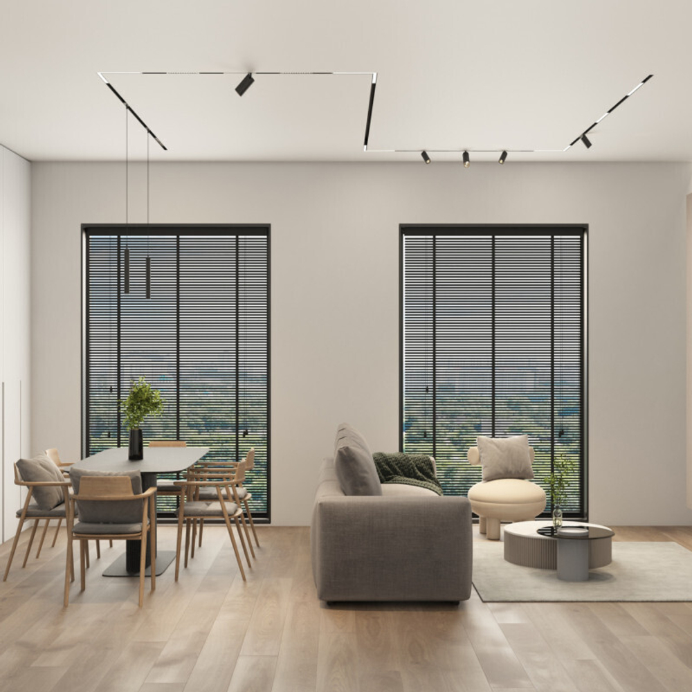 DK8208-BK Подвесной светильник SIMPLE SPOT 10W 4000K, черный