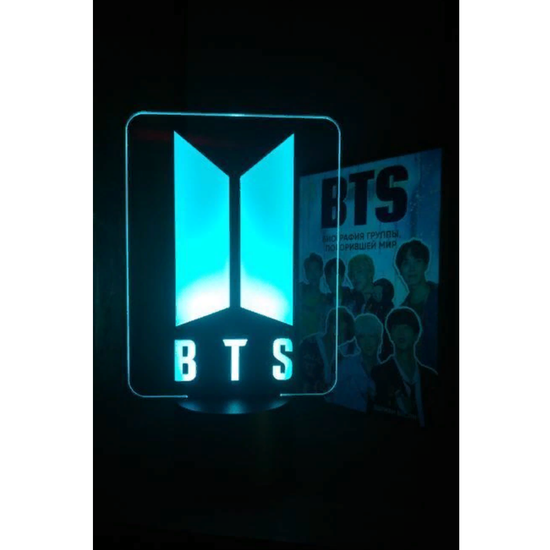 3D лампа BTS