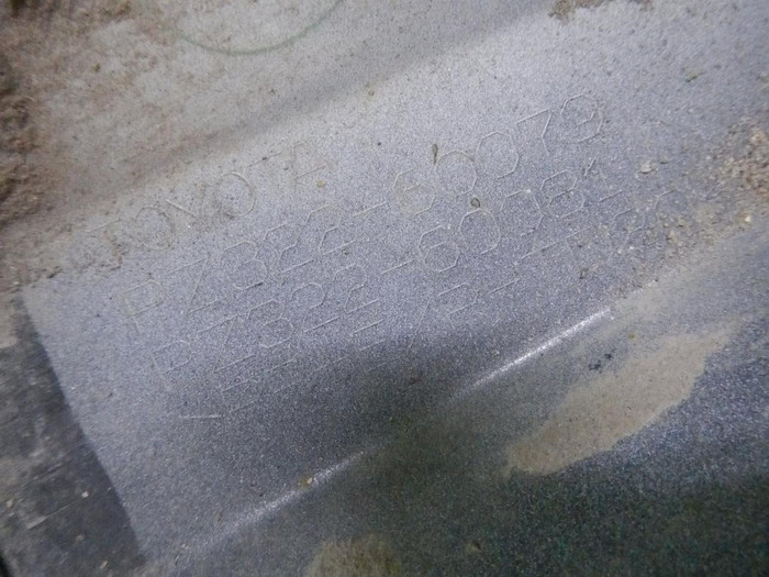 Накладка заднего бампера Toyota LC Prado 150 17-20