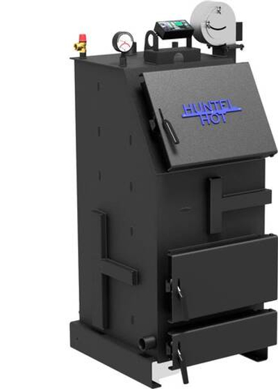 Котел твердотопливный длительного горения Huntel Hot 15