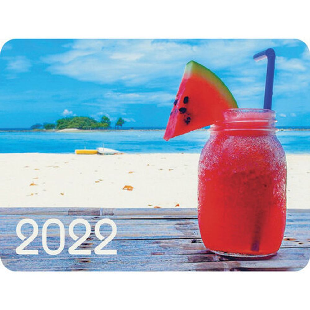 Календарь карманный на 2022 год, 70х100 мм, "Яркая жизнь", HATBER, Кк7