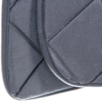 Набор для ванной и туалета 3 пр. «Калипсо» ( 2 коврика 50*80+50*40, 1 чехол на крышку) серый