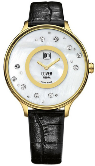Cover CO158.09 – женские швейцарские часы с кристаллами Swarovski