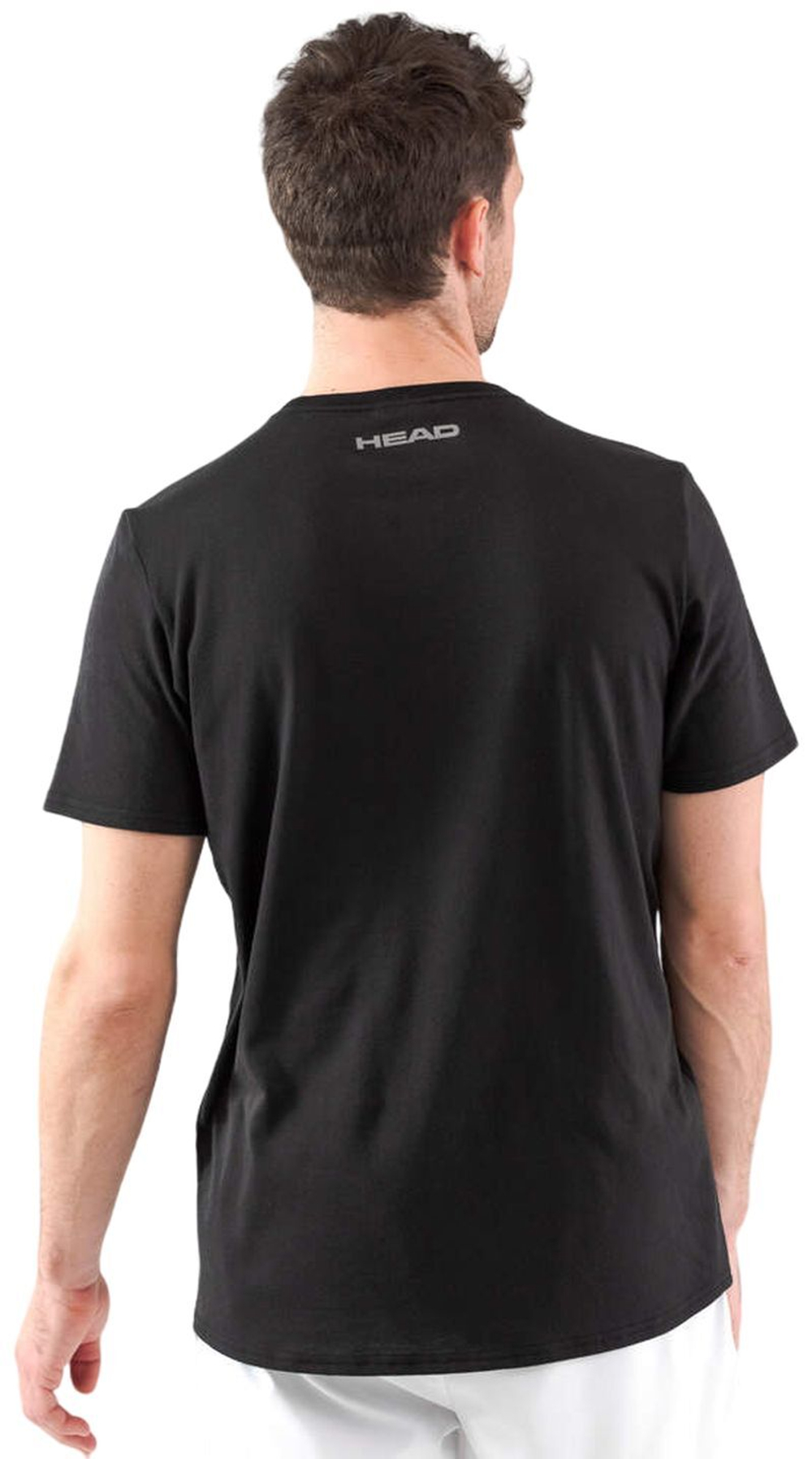 Теннисная футболка Head Club Colin T-Shirt - black