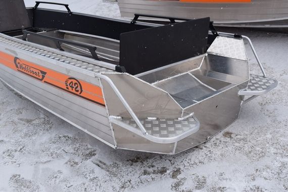 Алюминиевая лодка Wellboat-42 NexT классика