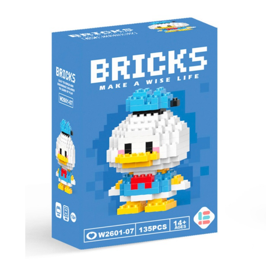 Конструктор Briks Donald №07 Дональд Дак (135 деталей)