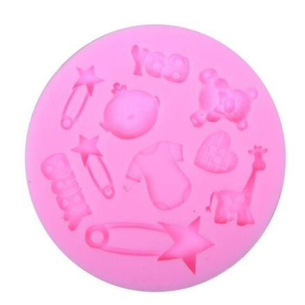 Молд силиконовый "Для новорожденного" 8*1 см