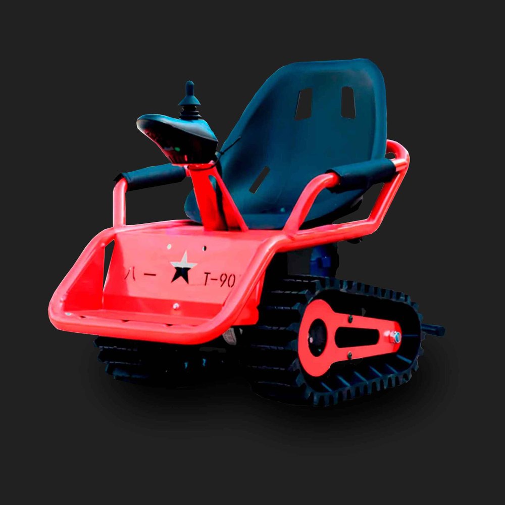 Детский гусеничный электромобиль "Вездеходик"