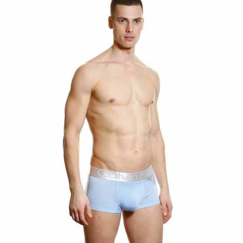 Мужские трусы боксеры Calvin Klein Steel Sky blue Grey