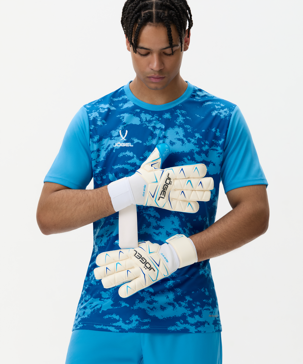 Перчатки вратарские JÖGEL Legend UL4 Aqua Roll Negative, белый