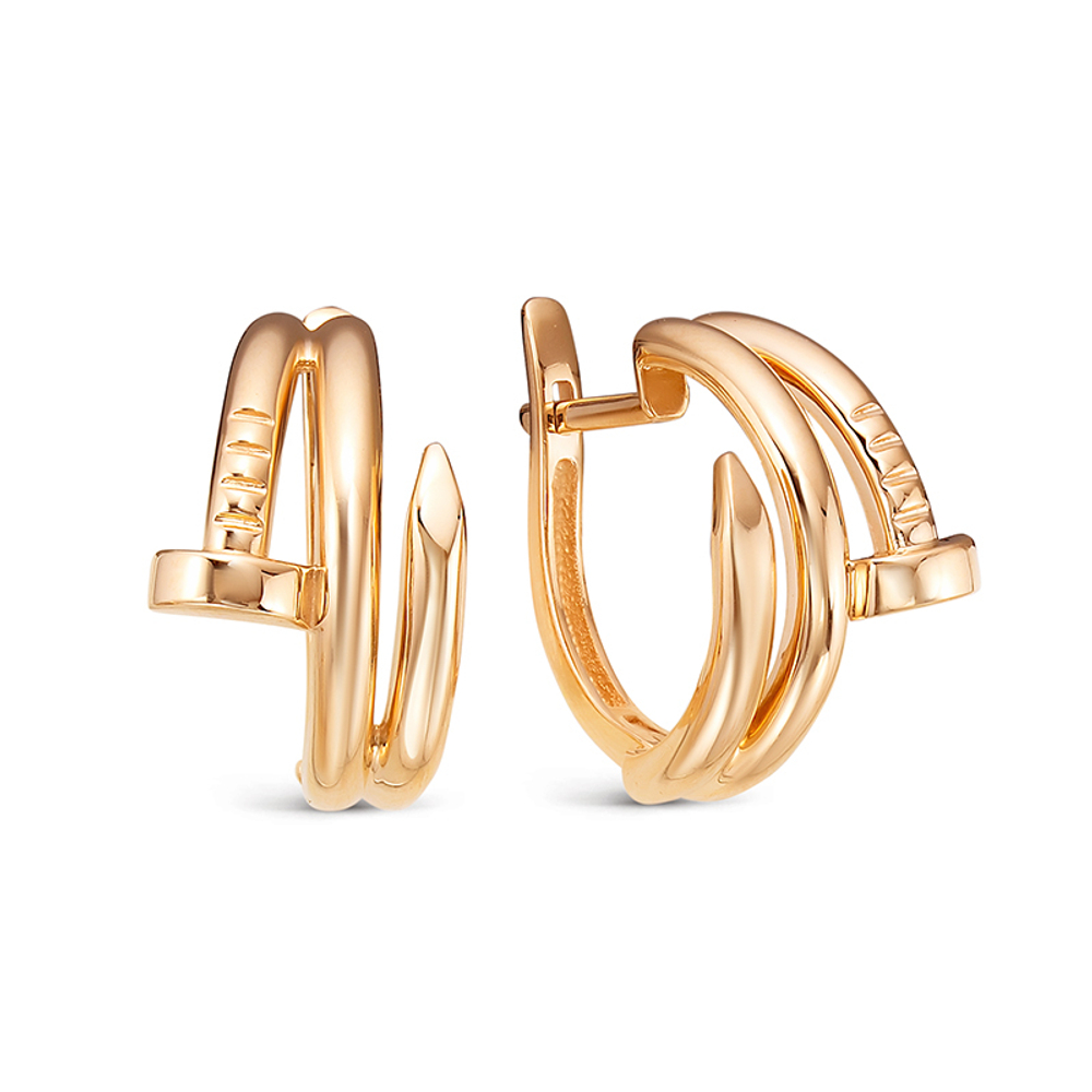 Серьги из золота 585 пробы