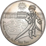 France 10 Euro 2016 – Le Petit Prince Visits Versailles. Silver Coin from the "Le Beau Voyage du Petit Prince" Series