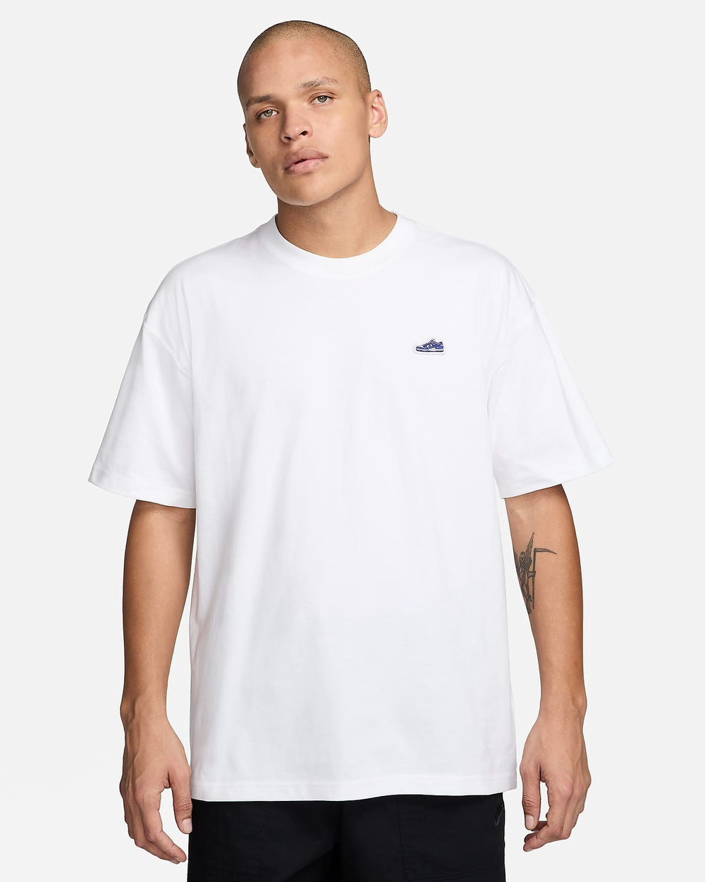 Футболка мужская NIKE M NSW TEE M90 LBR PATCH