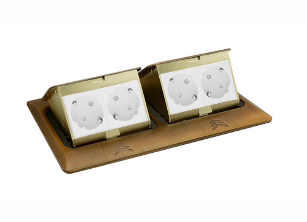 Выдвижной блок на 4+4 модуля,  антрацит