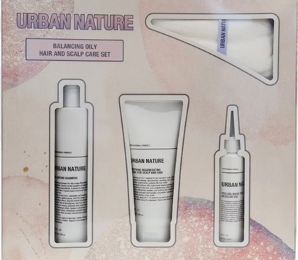 Urban Nature Сет XL MOISTURIZING SCALP Увлажняющий НАБОР + Тюрбан в подарок АКЦИЯ!