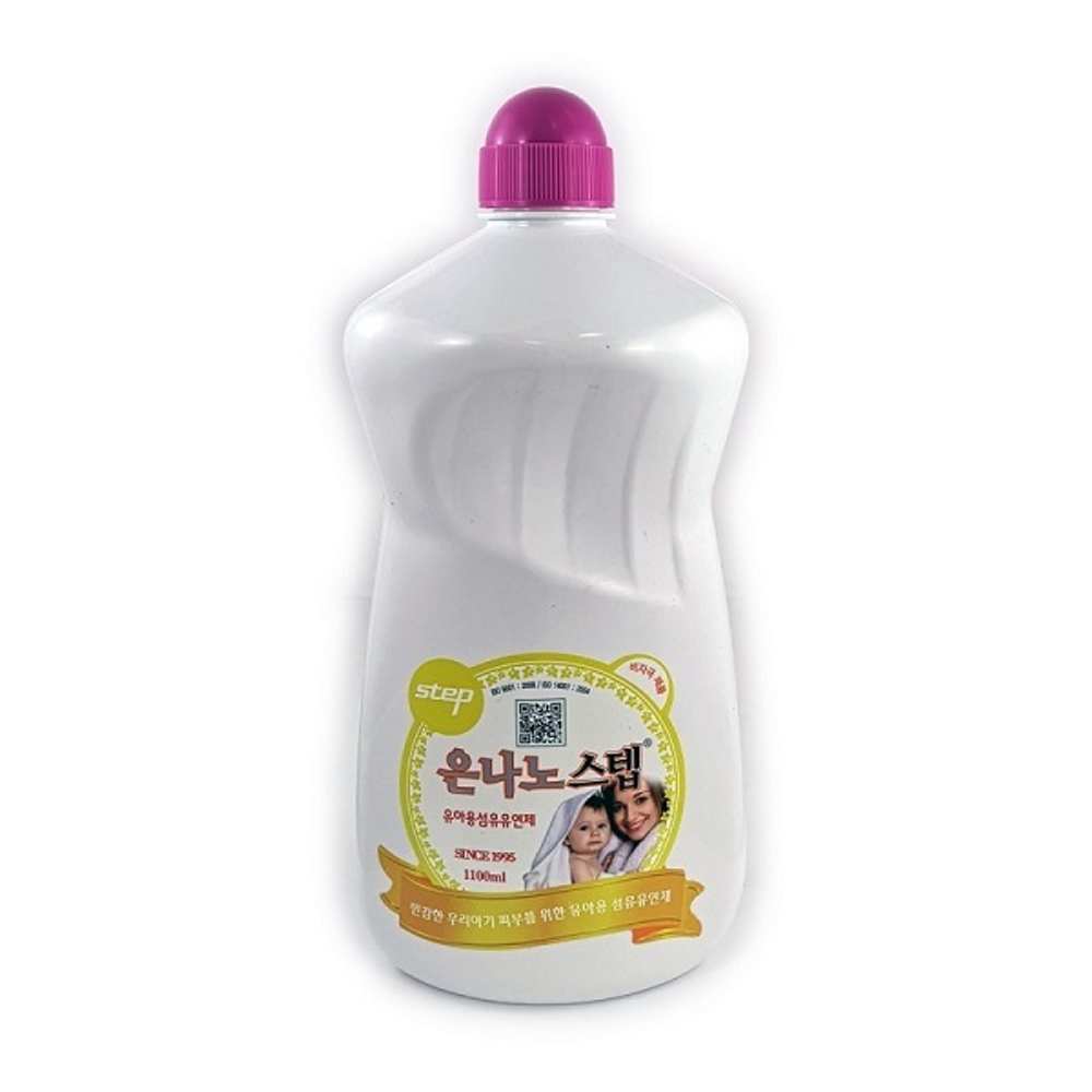 Кондиционер для детского белья KMPC Baby Step Fabric Softener 1,1л