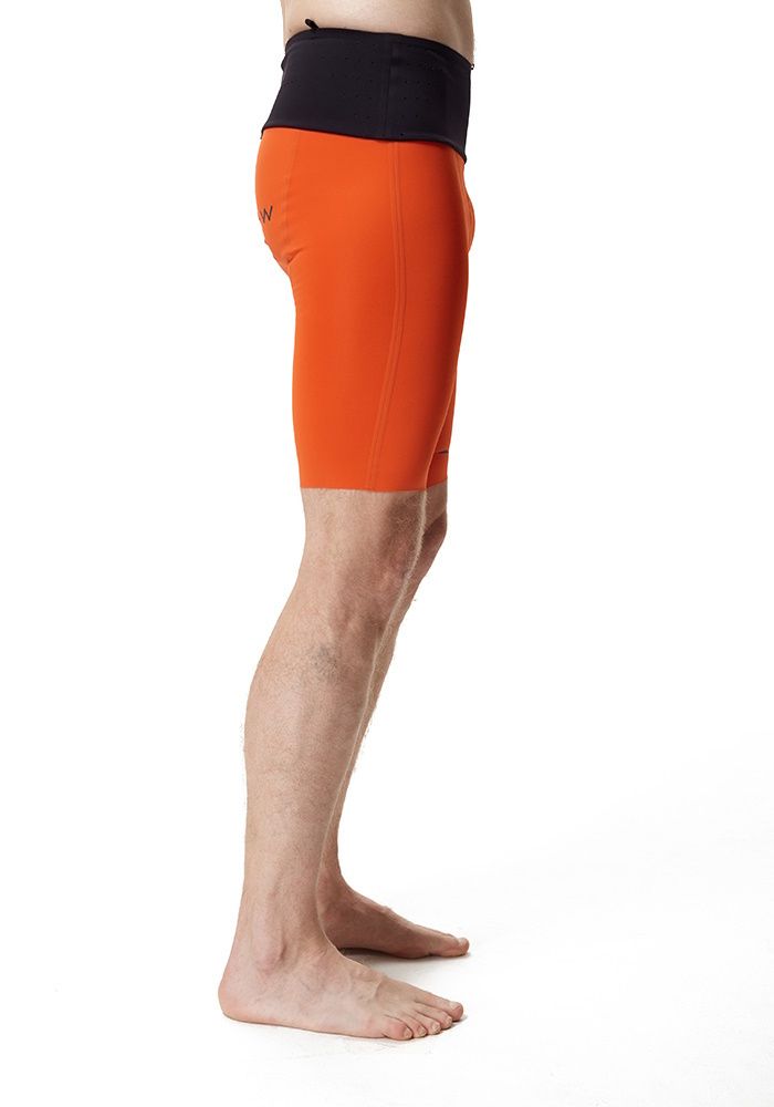 ТАЙТСЫ КОРОТКИЕ С ПОЯСОМ МУЖСКИЕ SFA SHORT TIGHT | TANGERINE