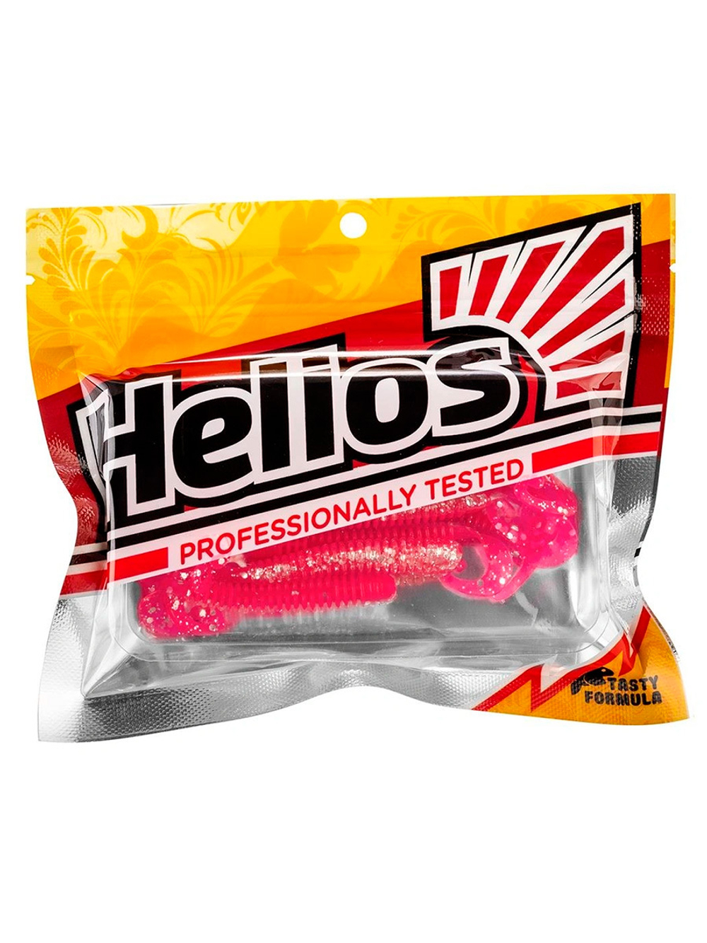 Твистер Helios Credo Long Body 2,95"/7,5 см Star Oil 12шт. (HS-9-042)