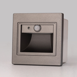 Citilux Скалли CLD005KS1 Встраиваемый светильник с датчиком движения Графит