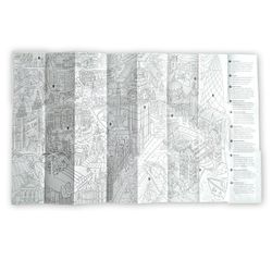 Карта-раскраска «Лондон»