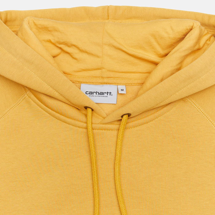 Толстовка мужская Carhartt WIP Hooded Chase Sweatshirt артикул:I033661_sunray - купить в магазине Дайс