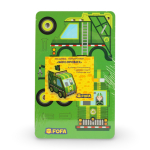 Конструктор Машинка Мусоровоз (FOFA)